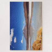 ボリビアの火山とのAltiplanoの景色 ジグソーパズル (縦)