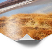 ボリビアの火山とアルティプラノの風景 フォトプリント (角)