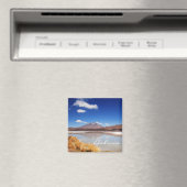 ボリビアの火山とアルティプラノの風景 マグネット (インサイチュ (食洗機))