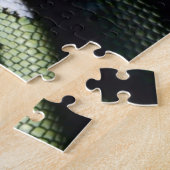 ボリビアの緑の木のヘビのエメラルドのボア ジグソーパズル (側面)