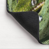 ボリビアの緑の木のヘビのエメラルドのボア マウスパッド (コーナー)