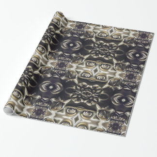 ボリビアの花の浮彫りになる芸術の包装紙 ラッピングペーパー