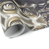 ボリビアの花の浮彫りになる芸術の包装紙 ラッピングペーパー (ロールコーナー)