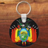 ボリビアの象徴 キーホルダー (正面)