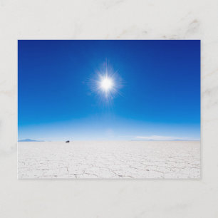 ボリビアのSalar de Uyuni。 ポストカード