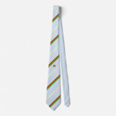 ボリビアストライプ旗 ネクタイ (正面)