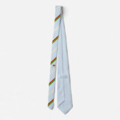 ボリビアストライプ旗 ネクタイ (裏面)