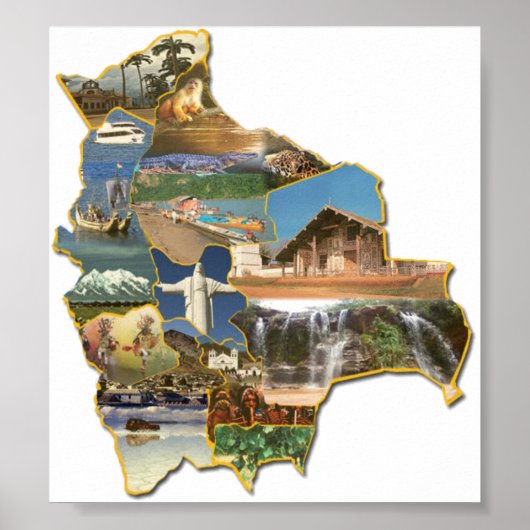 ボリビア共和国のポスター ポスター (正面)