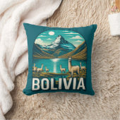 ボリビア南アメリカ クッション (ブランケット)