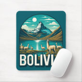 ボリビア南アメリカ マウスパッド (マウス)