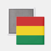 ボリビア国旗の磁石 マグネット (正面/裏面)