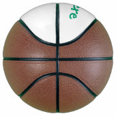 ボリビア国旗の緑パーソナライズされた バスケットボール (右)