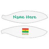 ボリビア国旗の緑パーソナライズされた バスケットボール (パネル)