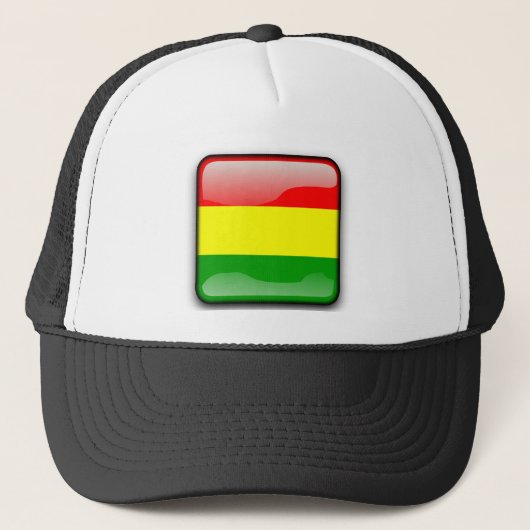 ボリビア国旗 キャップ (正面)