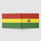 ボリビア国旗 ゲストブック (全面)