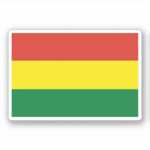 ボリビア国旗 シール