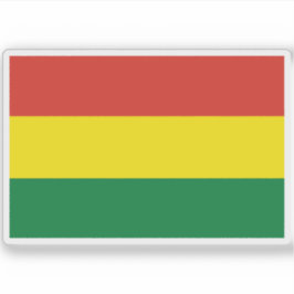 ボリビア国旗 シール