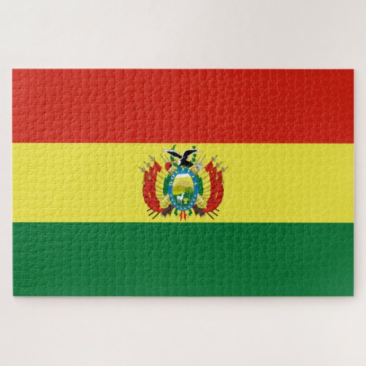 ボリビア国旗 ジグソーパズル (横)