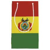 ボリビア国旗 スモールペーパーバッグ (正面)