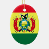 ボリビア国旗 セラミックオーナメント (裏面)