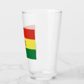 ボリビア国旗 タンブラーグラス (左)