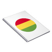 ボリビア国旗 ノートブック (右側)