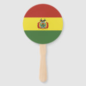 ボリビア国旗 ハンドファン (裏面)