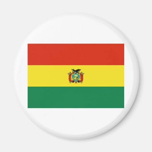 ボリビア国旗 マグネット (正面)