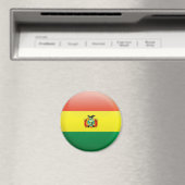 ボリビア国旗 マグネット (インサイチュ (食洗機))