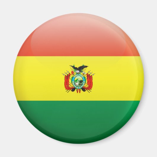 ボリビア国旗 マグネット (正面)