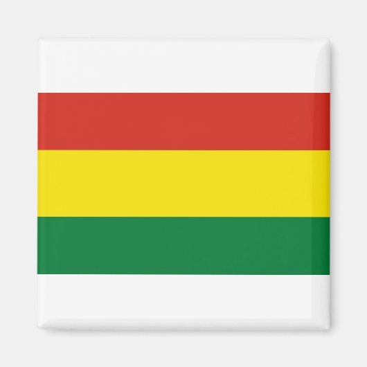 ボリビア国旗 マグネット (正面)