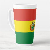 ボリビア国旗 ラテマグカップ カフェラテマグ (左アングル)