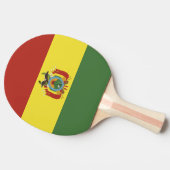 ボリビア国旗 卓球ラケット (横)