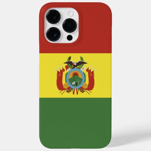 ボリビア国旗 Case-Mate iPhoneケース (裏面)