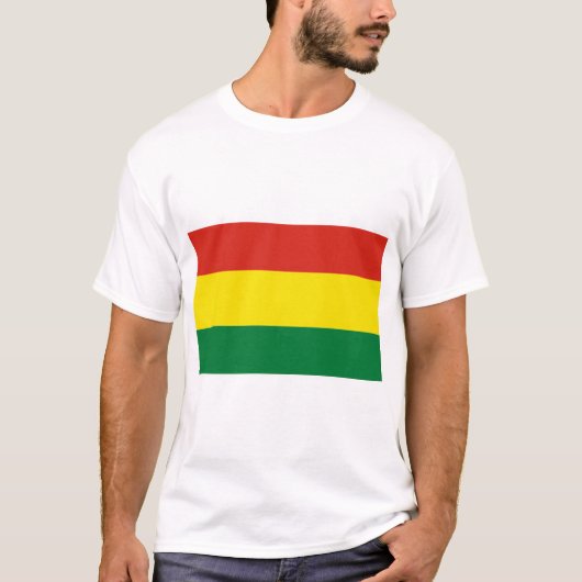 ボリビア国旗 Tシャツ (正面)