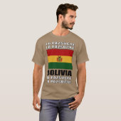 ボリビア国旗 Tシャツ (正面フル)