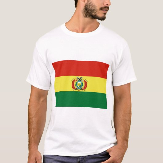 ボリビア国旗 Tシャツ (正面)