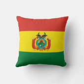 ボリビア愛国国旗 クッション (裏面)