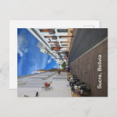 ボリビア葉書スクレ ポストカード (正面/裏面)