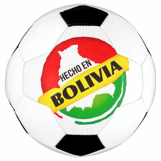 ボリビア製 サッカーボール (正面)
