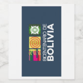 ボリビア200アニョスライブラリー ワインラベル (シングルラベル)