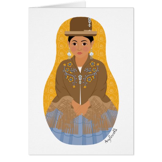 ボリビア、アマラマトリヨシカ (正面)