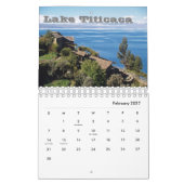 ボリビア カレンダー (2月 2027)