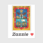 ボリビア、スクレのシール シール (シート)