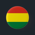 ボリビア（ボリビア）国旗 缶バッジ<br><div class="desc">カスタマイズ可能なWorld Flag製品 – お感じ客様の文字を無料で追加する。</div>