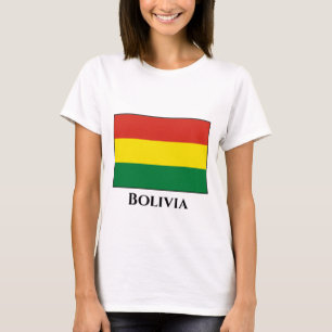 ボリビア(ボリビア)国旗 Tシャツ