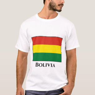 ボリビア(ボリビア)旗 Tシャツ