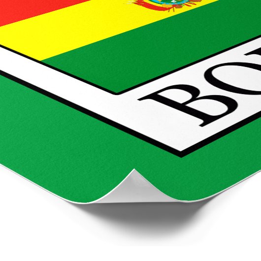 ボリビア ポスター (角)