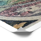 ボリビア、ポトシの街の風景とその家族 ポスター (角)