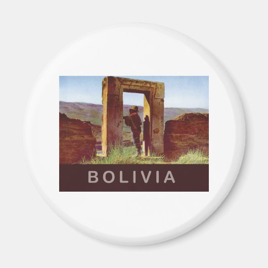 ボリビア マグネット (正面)